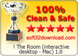 ! The Room (interactive desktop - Mac) 1.0 Clean & Safe award
